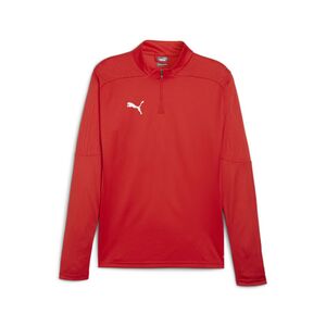 Puma teamFINAL Training 1/4 Zip Top - rot