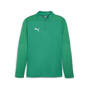 Puma teamFINAL Training 1/4 Zip Top - gr�n