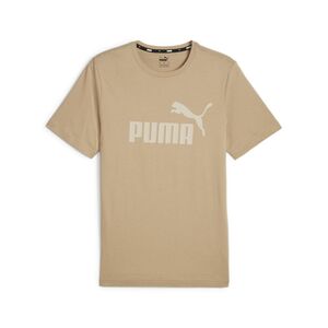 Puma Ess Logo Tee (S) - prairie tan