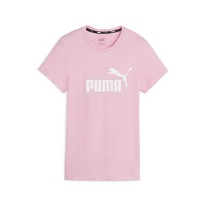 Puma Ess Logo Tee (S) - pink lilac