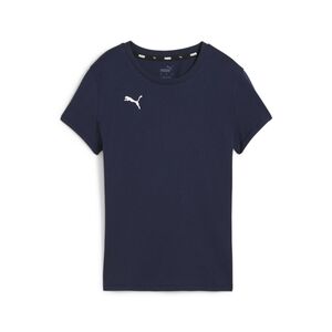 Puma teamGOAL Casuals Tee Wmn - blau
