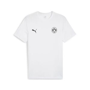 Puma BVB ESS Tee Jr - weiss