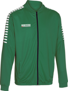 Derbystar Hyper Poly-Arbeitsjacke - gruen weiss