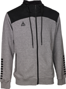 Select Kapuzen-Sweatjacke Oxford V22 - navy schwarz