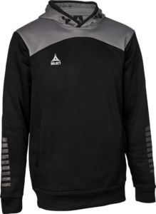 Select Kapuzenpulllover Oxford V22 - schwarz grau