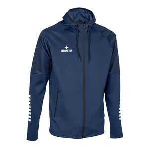 Derbystar Primo Kapuzenjacke V24 - navy weiss