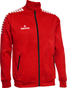 Derbystar Primo Pr�sentationsjacke - ro/weiss