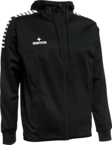 Derbystar Primo Kapuzenjacke - schwarz weiss