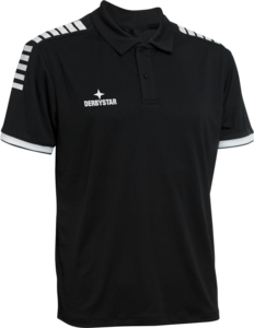 Derbystar Primo Polo-Shirt - schwarz weiss