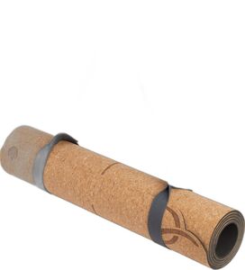 Energetics Yoga-Matte Yoga Cork Mat - brown light