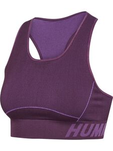 Hummel Hmlte Christel Seamless Sports Top - plum perfect/bellflower melan