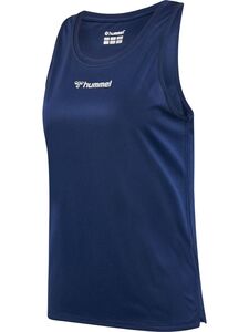 Hummel Hmlrun Singlet S/L Woman - black iris