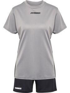 Hummel Hmlmulti Pl Set Woman - sharkskin/black