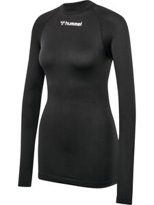 Hummel Hmlbl Comfort 2.0 Mockneck Tee L/S - black