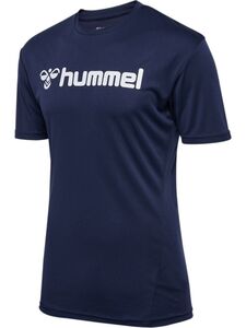 Hummel Hmllogo Jersey S/S - marine
