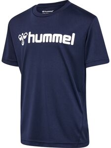 Hummel Hmllogo Jersey S/S Kids - marine