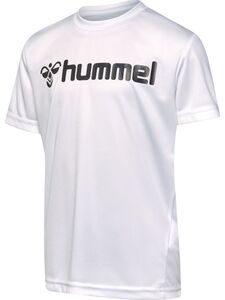 Hummel Hmllogo Jersey S/S Kids - white