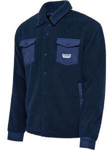 Hummel Hmlfleece Overshirt Sportswear - dress blues