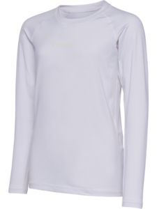 Hummel Hmlbl Performance Tee L/S Kids - white