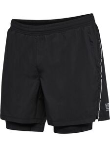 newline Nwlfast 2In1 Zip Pocket Shorts - black