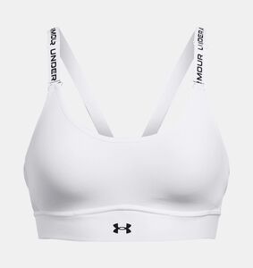 Under Armour Ua Infinity Mid 2.0 Bra - white