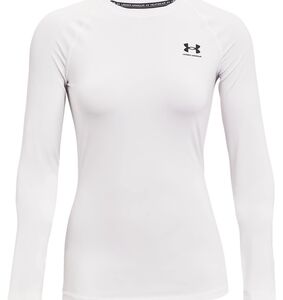 Under Armour Ua Hg Authentics Comp Ls - white