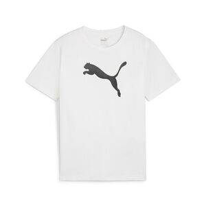 Puma teamRISE Logo Jersey Cotton Jr - weiss