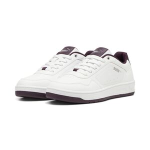 Puma Court Classy - puma white-midnight plum-puma silver