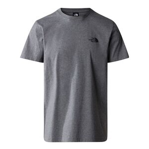 The North Face M S/S Simple Dome Tee - tnf medium grey heather