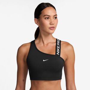 Nike Pro Swoosh Asymmetrical Gepolsterter Sport-BH mit mittlerem Halt