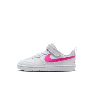 Nike Court Borough Low Recraft (Ps) - white/laser fuchsia