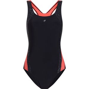 Energetics Da.-Schwimmanzug Nora W - black/red light/aop