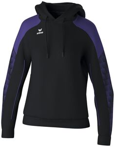 Erima Evo Star Hoody - black/ultra violet