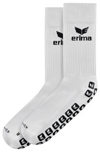 Erima Socks Grip - white/black