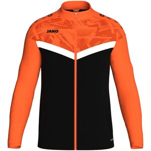 Jako Polyesterjacke Iconic - schwarz/neonorange