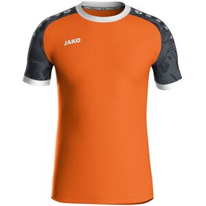 Jako Trikot Iconic Ka - neonorange/schwarz
