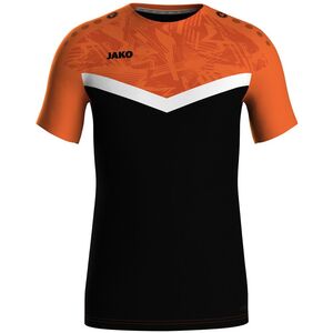 Jako T-Shirt Iconic - schwarz/neonorange
