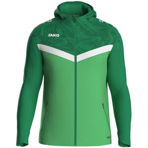 Jako Kapuzenjacke Iconic - soft green/sportgrn