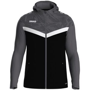Jako Kapuzenjacke Iconic - schwarz/anthrazit