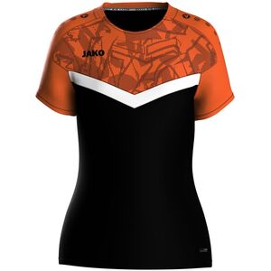 Jako T-Shirt Iconic - schwarz/neonorange
