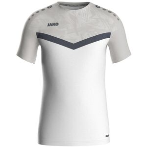Jako T-Shirt Iconic - wei�/soft grey/anthra light