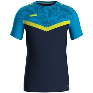 Jako T-Shirt Iconic - marine/jako blau/neongelb