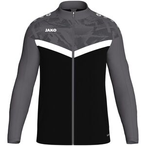 Jako Polyesterjacke Iconic - schwarz/anthrazit