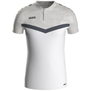 Jako Polo Iconic - wei�/soft grey/anthra light