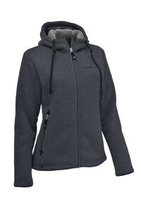 MAUL Damen Chieming Strickfeecejacke+Kapuze