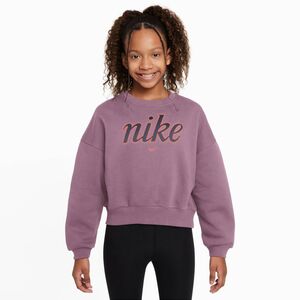 Nike Sportswear Club Kastenf�rmiges Fleece-Sweatshirt f�r �ltere Kinder (M�dchen)