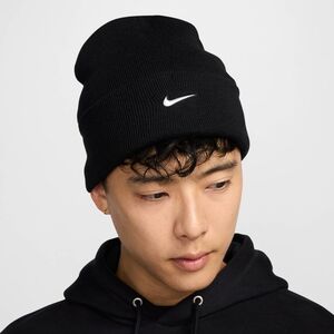 Nike U Nk Peak Beanie Tc Swsh F24 L - black/white