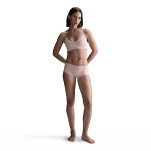 Nike W Nk Lpp Underwear Boyshort - particle beige/white
