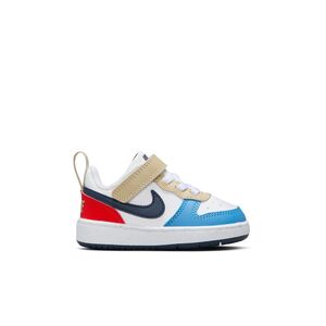 Nike Court Borough Low Recraft (Td) - white/thunder blue-lt crimson