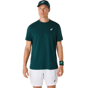 Asics Court Ss Top - saxon green